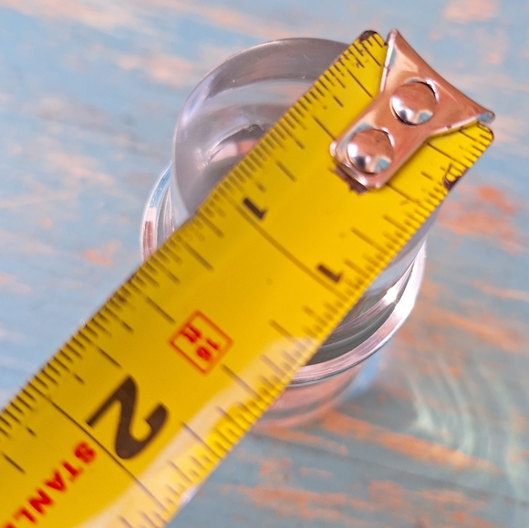 Glass Top Bottle Stopper Lid Clear Art Glass Decanter Replacement - Picture 12 of 15